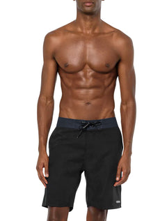Bermuda Calvin Klein Swimwear D'Água Cupro Tag Chumbo