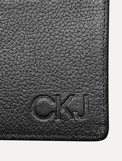 Carteira Calvin Klein Jeans Masculino Couro CKJ Upper Preta