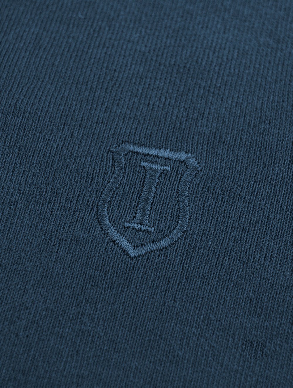 Camiseta Individual Masculina Slim Pima Soft Touch Logo Azul