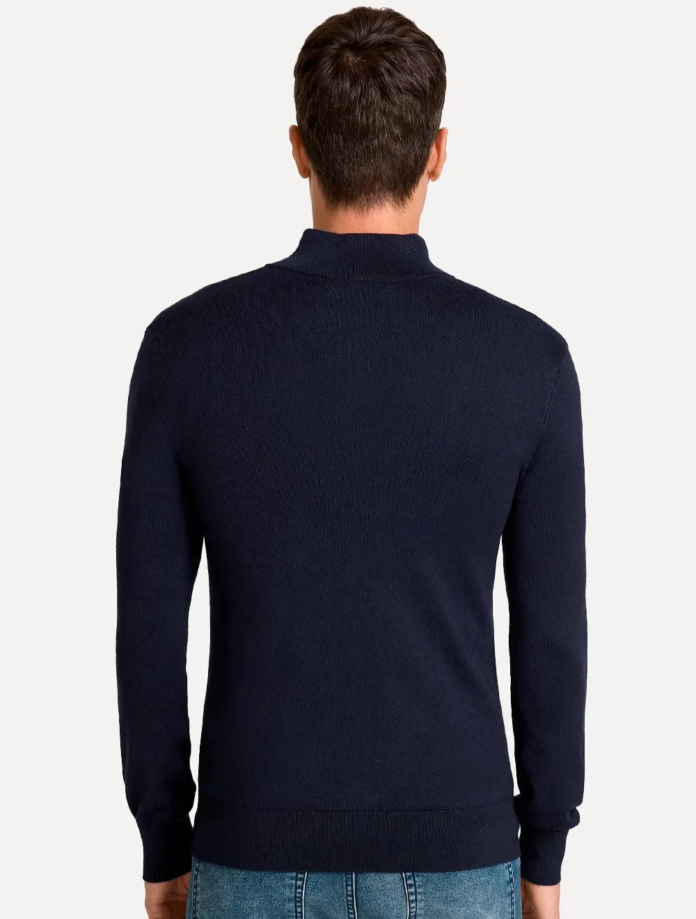 Suéter John John Masculino Regular Fit Tricot Jimmy Azul Marinho