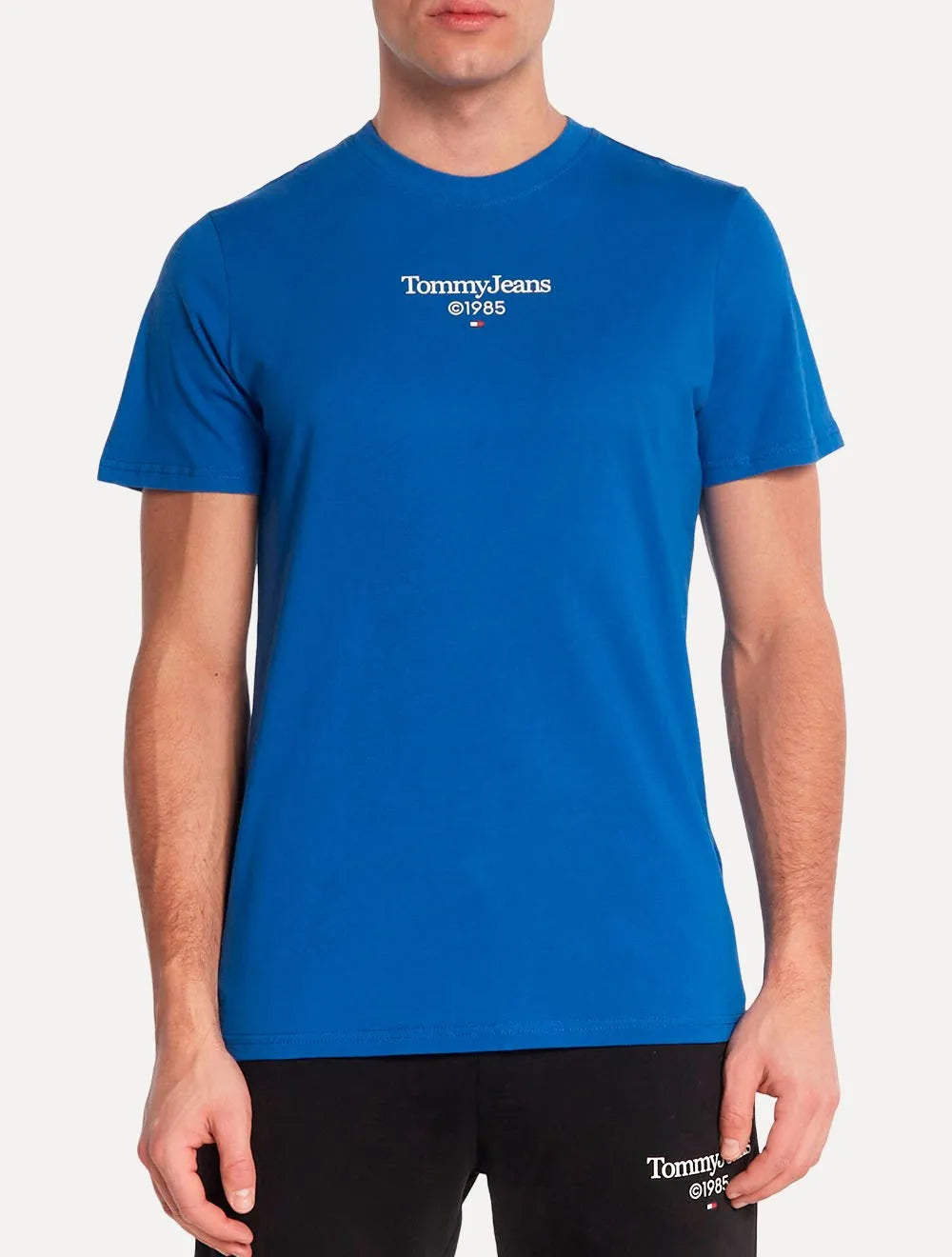 Camiseta Tommy Jeans Masculina Regular TJ 85 Entry Azul Royal