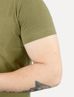 Camiseta Osklen Masculina Slim Stone Tridente Classico Marrom