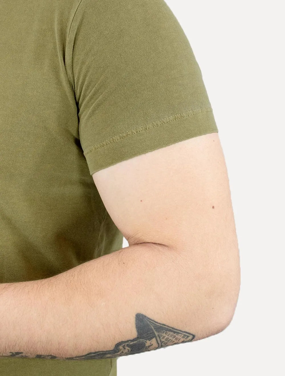 Camiseta Osklen Masculina Slim Stone Tridente Classico Marrom