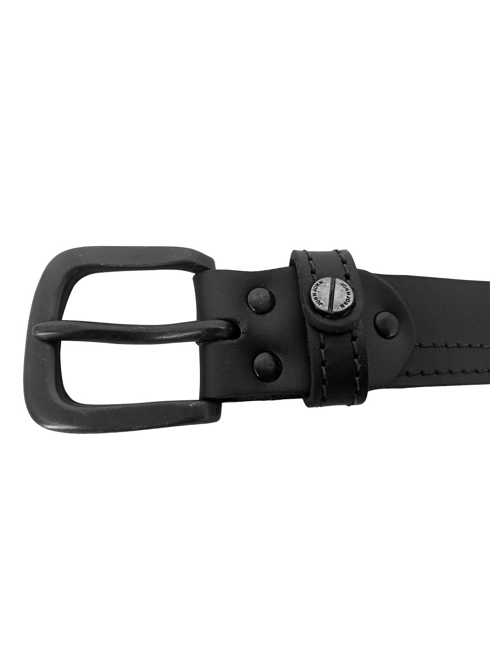 Cinto John John Masculino Couro Lined Preto