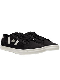 Tênis Lacoste Masculino Sideline Blk/Off Wht Preto