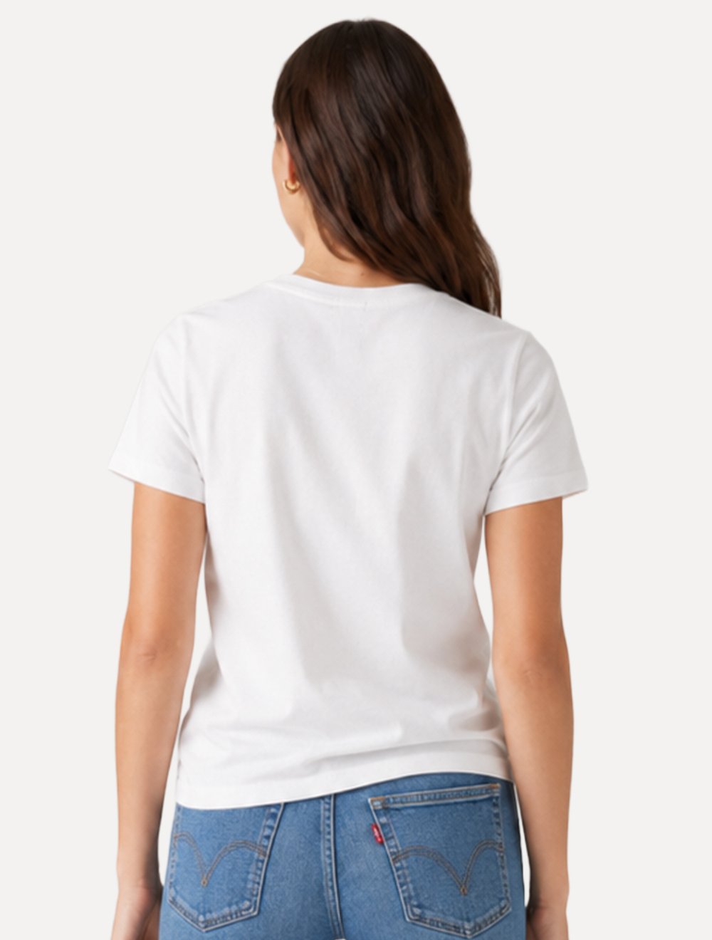 Camiseta Levis Feminina Essential Sporty Branca