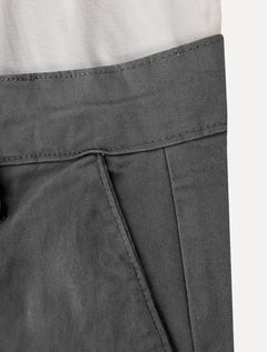 Calça Tommy Hilfiger Masculina de Sarja Brooklyn Cinza Chumbo