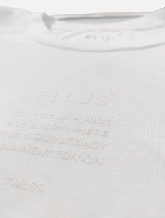 Camiseta Ellus Masculina Cotton Fine Timeless Classic Branca