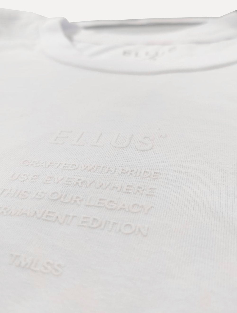 Camiseta Ellus Masculina Cotton Fine Timeless Classic Branca