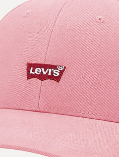 Boné Levis Curved Visor Center Batwing Rosa