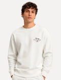 Moletom Tommy Hilfiger Masculino Brand Love Sweatshirt Branco