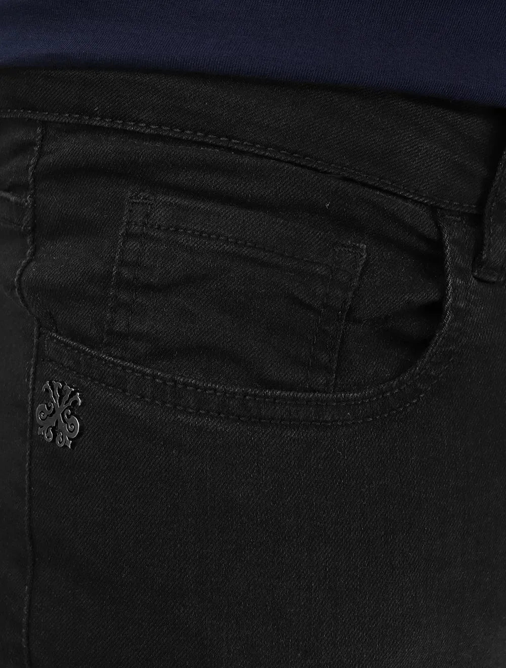 Calça John John Jeans Masculina Skinny Low Omaha Black Escuro