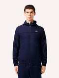 Jaqueta Lacoste Masculina Zipped Sport Training Azul Marinho