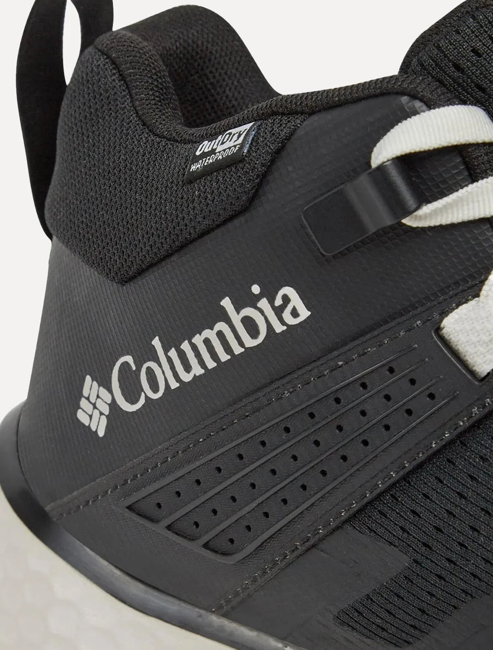 Tênis Columbia Masculino Facet 75 Mid Outdry Black Preto