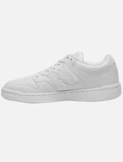 Tênis New Balance Masculino Casual Couro 480 Low All White Branco
