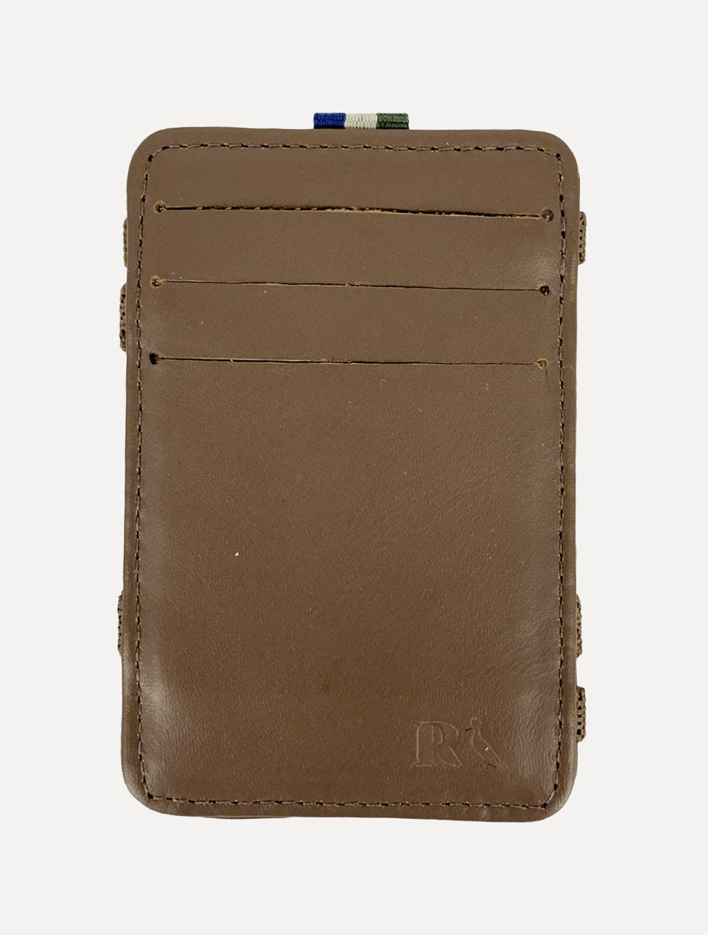 Carteira Reserva Masculina Couro Neutral Mágica Marrom