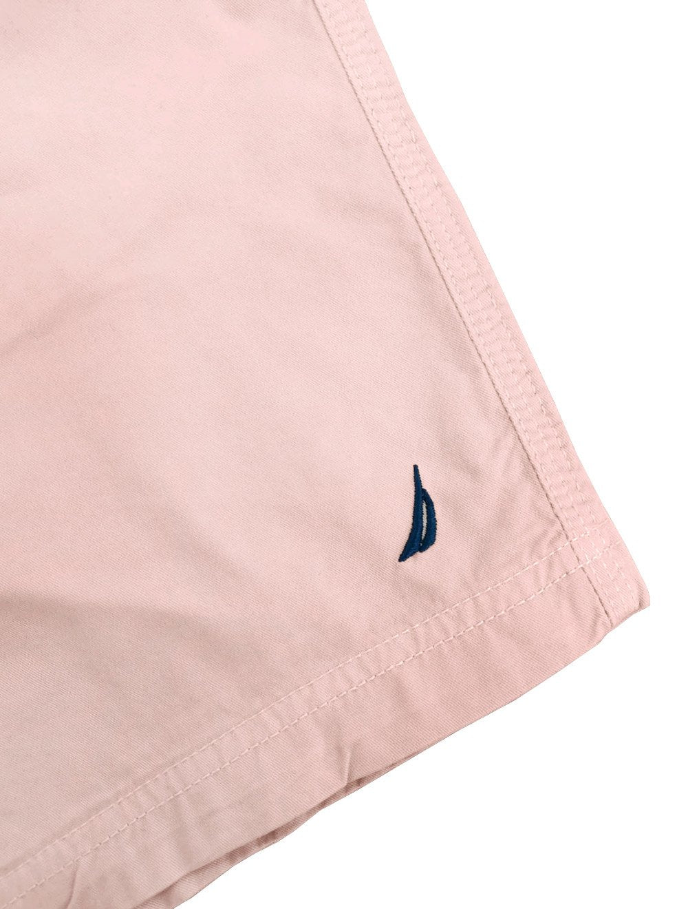 Short Nautica Masculino Sarja Cadarço Rosa Claro
