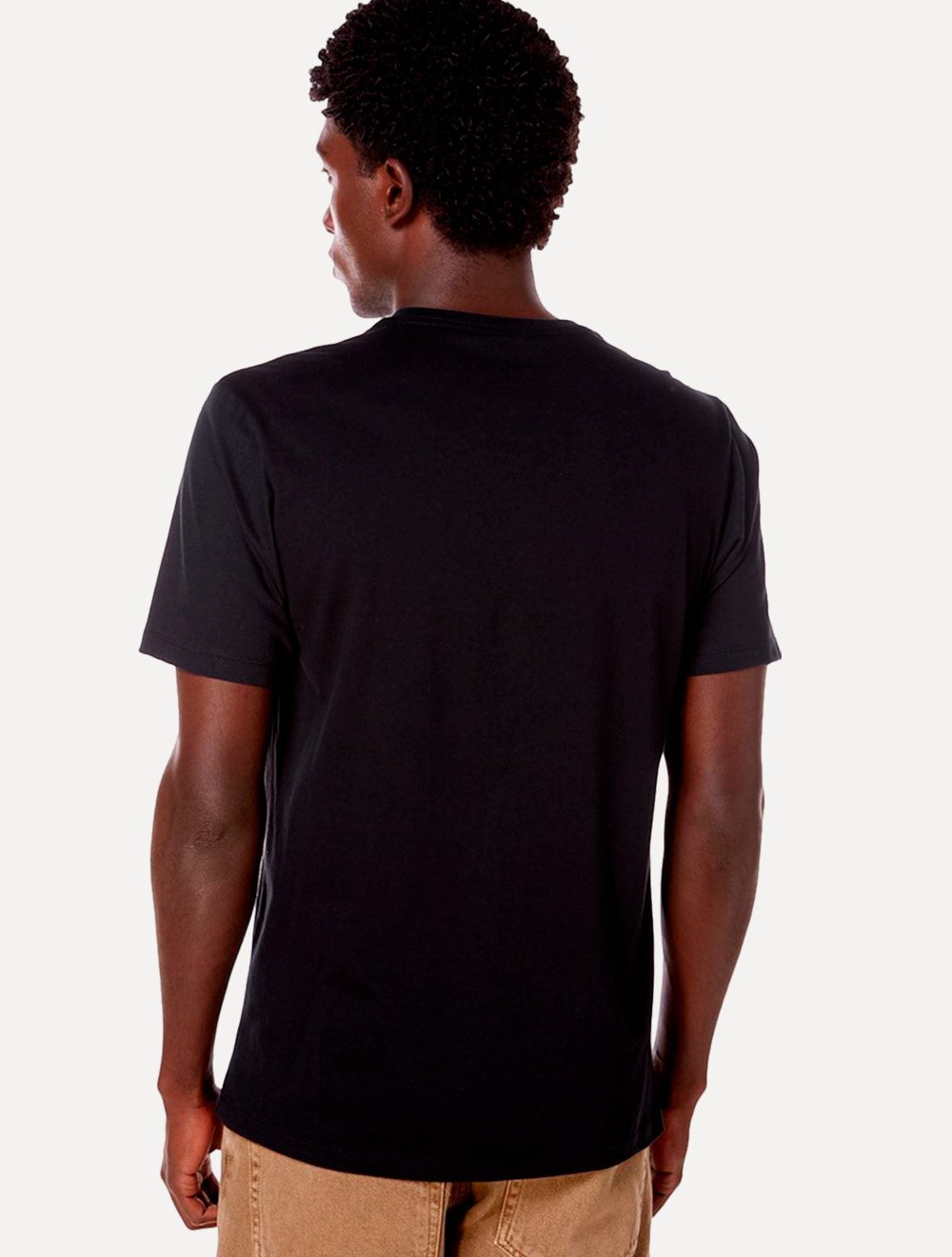 Camiseta John John Masculina Regular Fit Wild Dog Preta