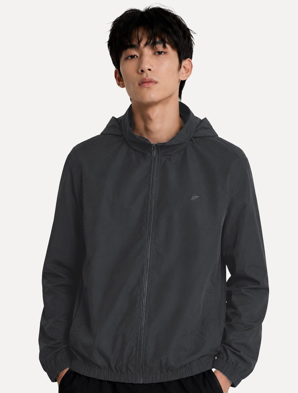 Jaqueta Ellus Masculina Tech Bomber Hood Grafite