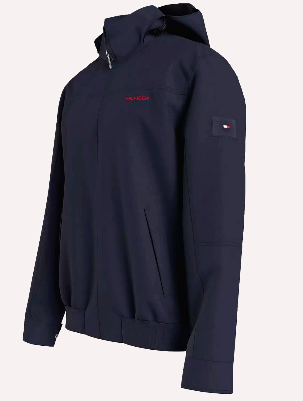 Jaqueta Tommy Hilfiger Masculina Sustainable Regatta Jacket Azul Marinho