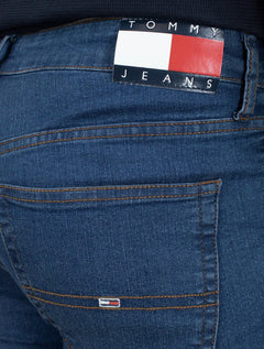 Calça Tommy Jeans Masculina Slim Austin Azul