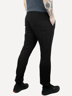Calça Calvin Klein Jeans Masculina Moletom Re Issue Logo Preta