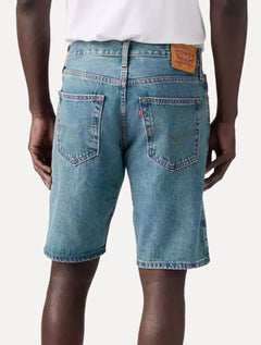 Bermuda Levis Jeans Masculina 405 Standard Shorts Stretch Azul