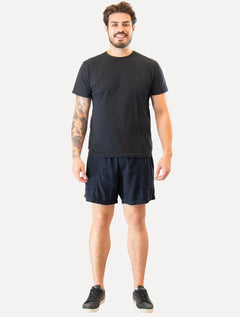 Short Reserva Masculino Regular Casual Button Azul Marinho
