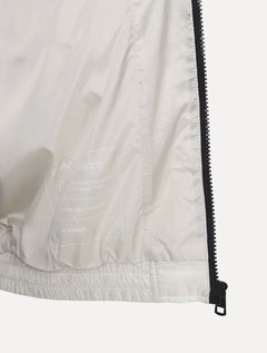 Jaqueta Calvin Klein Jeans Hooded Bomber Lateral Logo Off-White