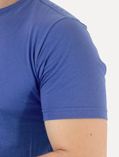 Camiseta Aleatory Masculina Navy Icon Eletric Azul Índigo