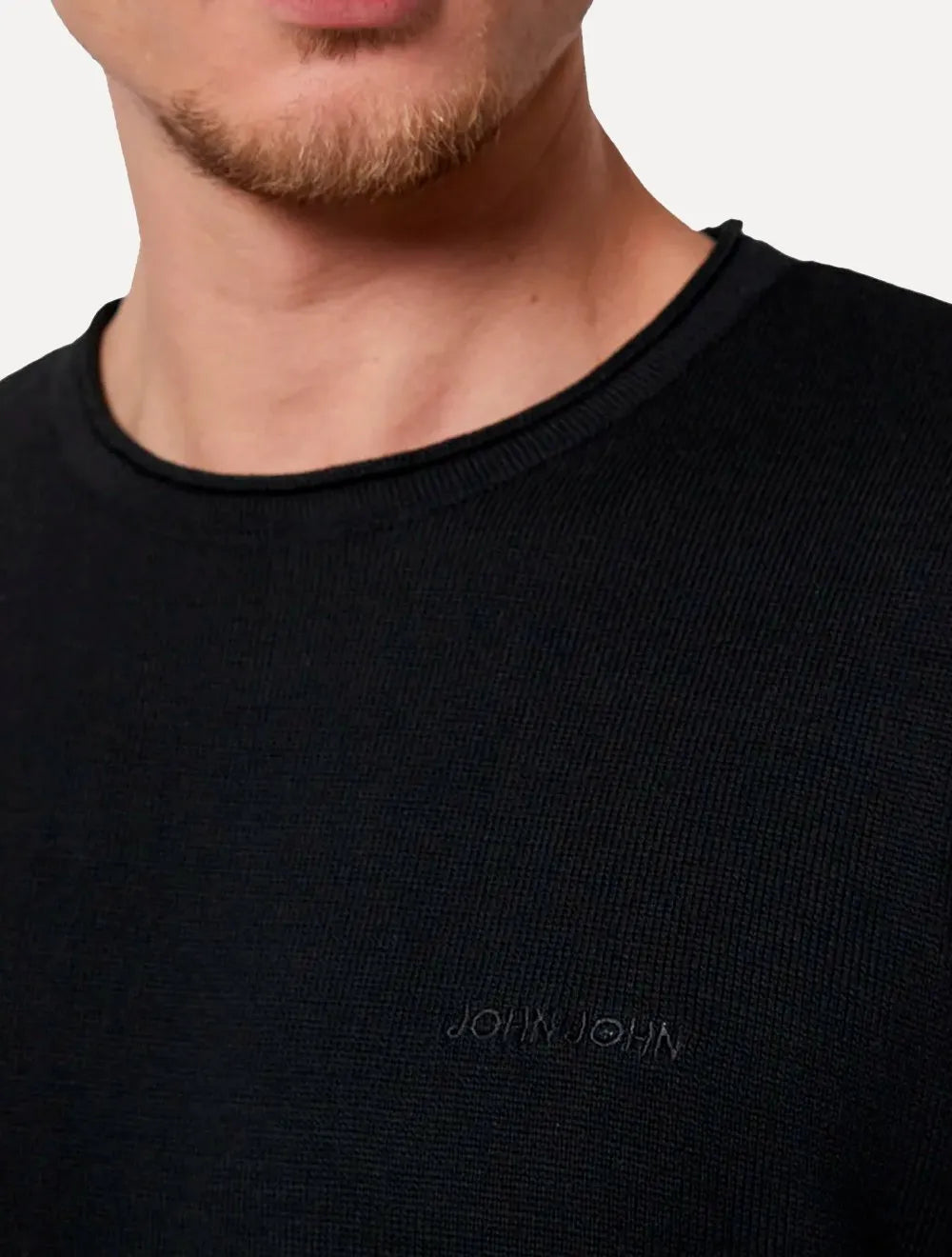 Tricot John John Masculino New Basic Preta