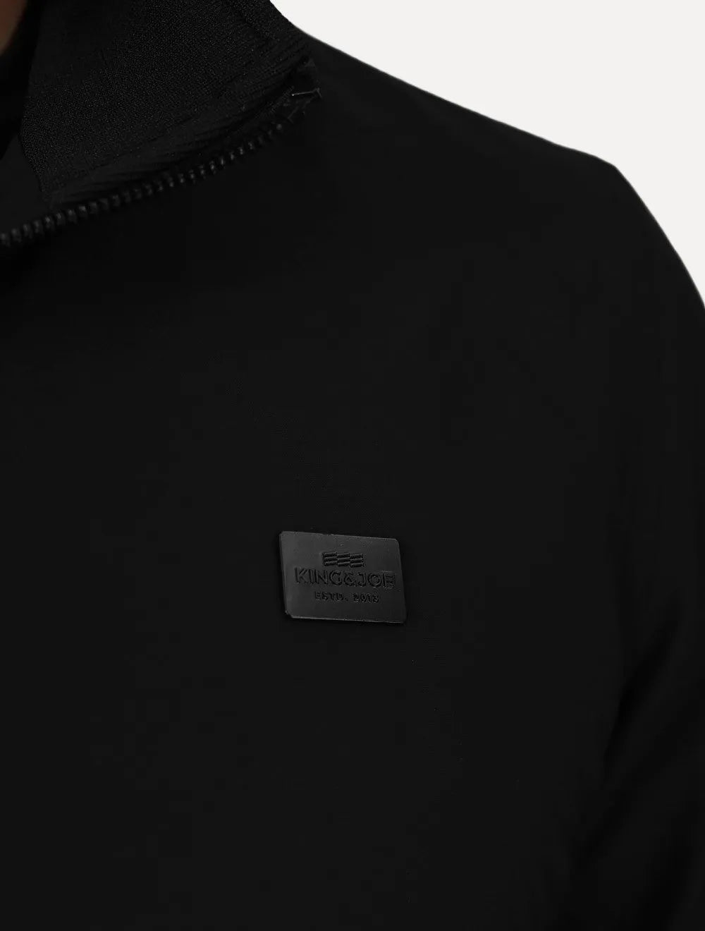 Jaqueta King & Joe Masculina Nylon Premium Golf Preta