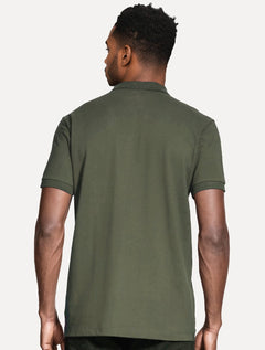 Polo Aramis Masculina Basic Piquet Mono Verde Claro