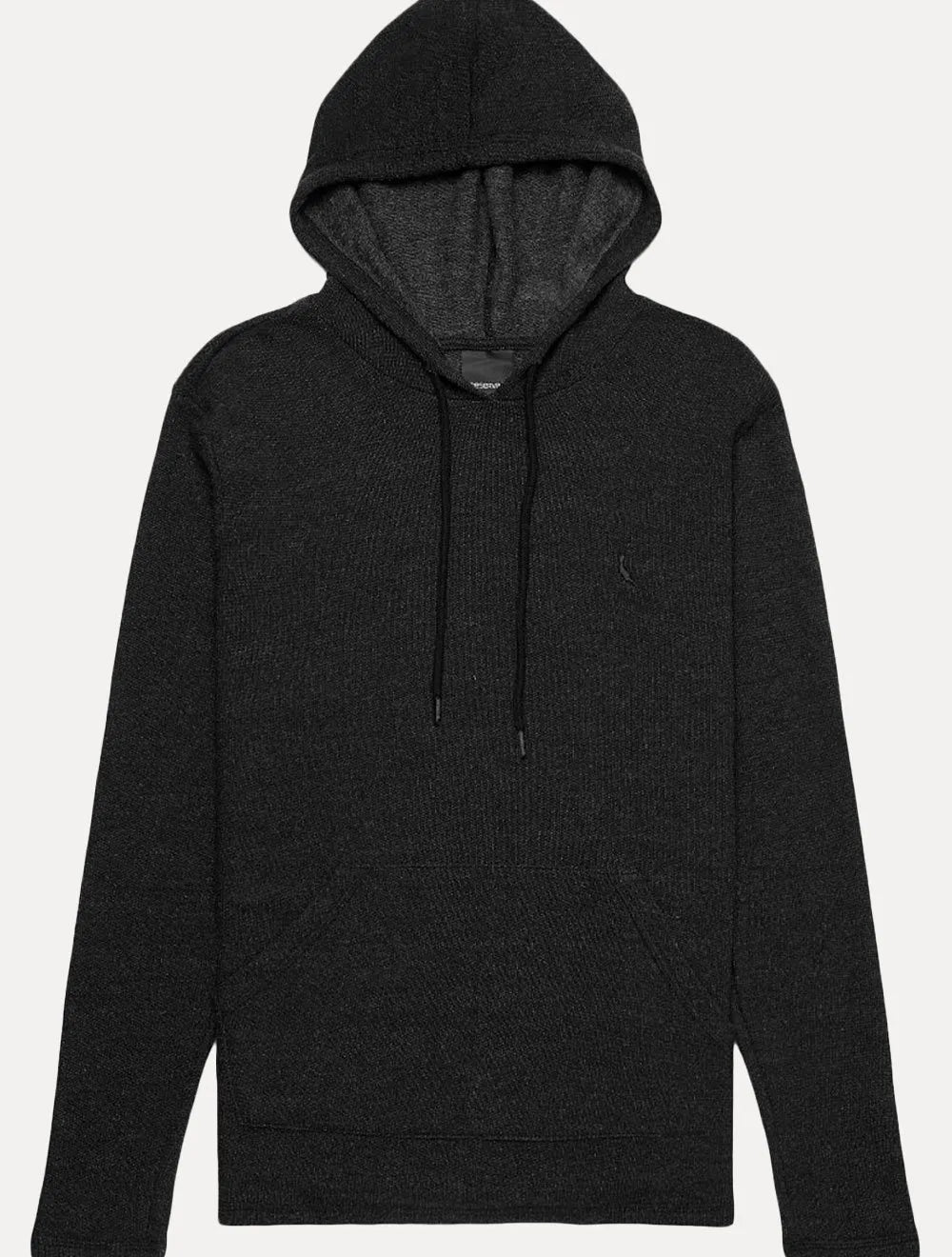 Casaco Reserva Masculino Moletinho Hoodie Capuz Preto Mescla