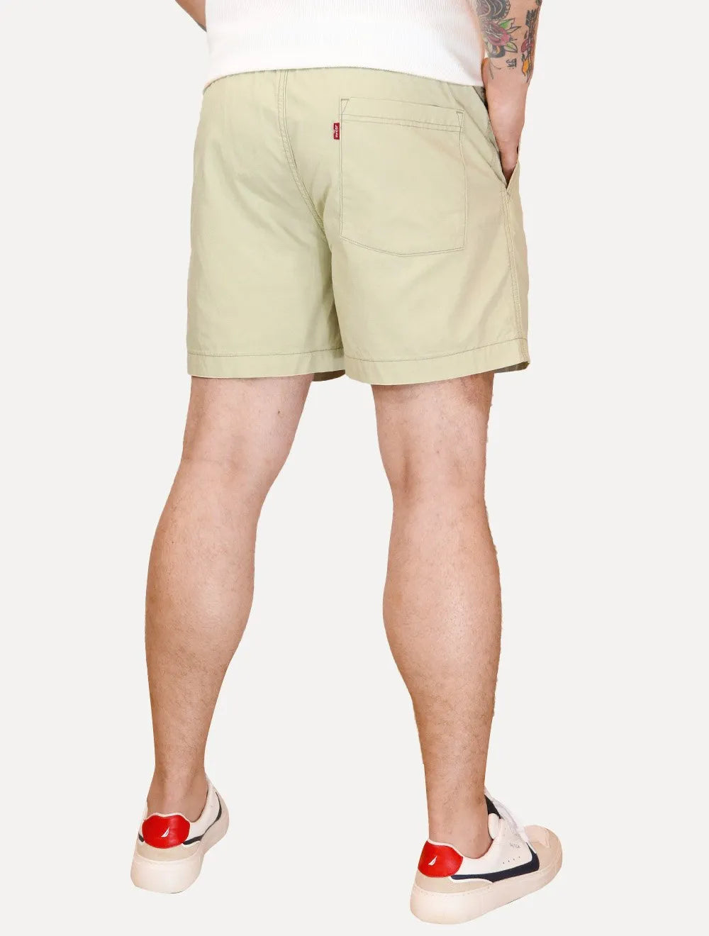 Shorts Levis Masculina Sarja Chino String Creme