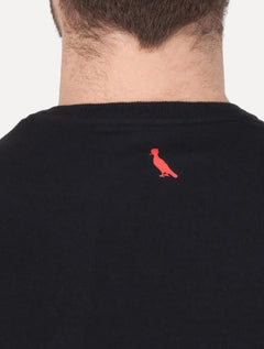 Camiseta Reserva Masculina Regular Vamoqvamo Preta