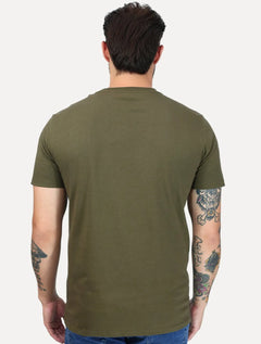 Camiseta John John Masculina Slim Fit Standard Verde Militar