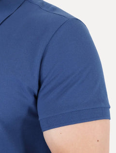 Polo Aramis Masculina Basic Piquet Mono Azul Royal