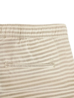 Bermuda Calvin Klein Jeans Sarja Cordão Tag Off-White