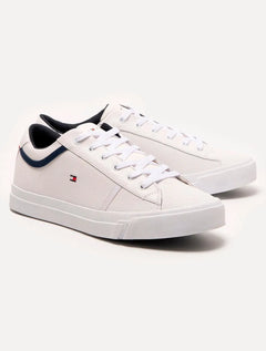 Tênis Tommy Hilfiger Masculino Jay 13A Iconic Leather Puched Branco