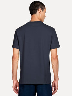 Camiseta Aramis Masculina Regular New College Azul Marinho