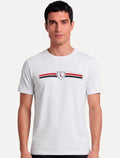 Camiseta Reserva Masculina Bust Shield SPFC Branca