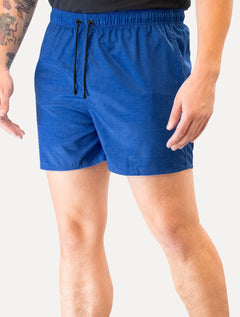Short Reserva Masculino D'Água Beachwear Texture Azul Royal Mescla