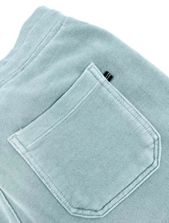 Bermuda Nautica Masculina Moletom Dark Sail Boat Azul Médio