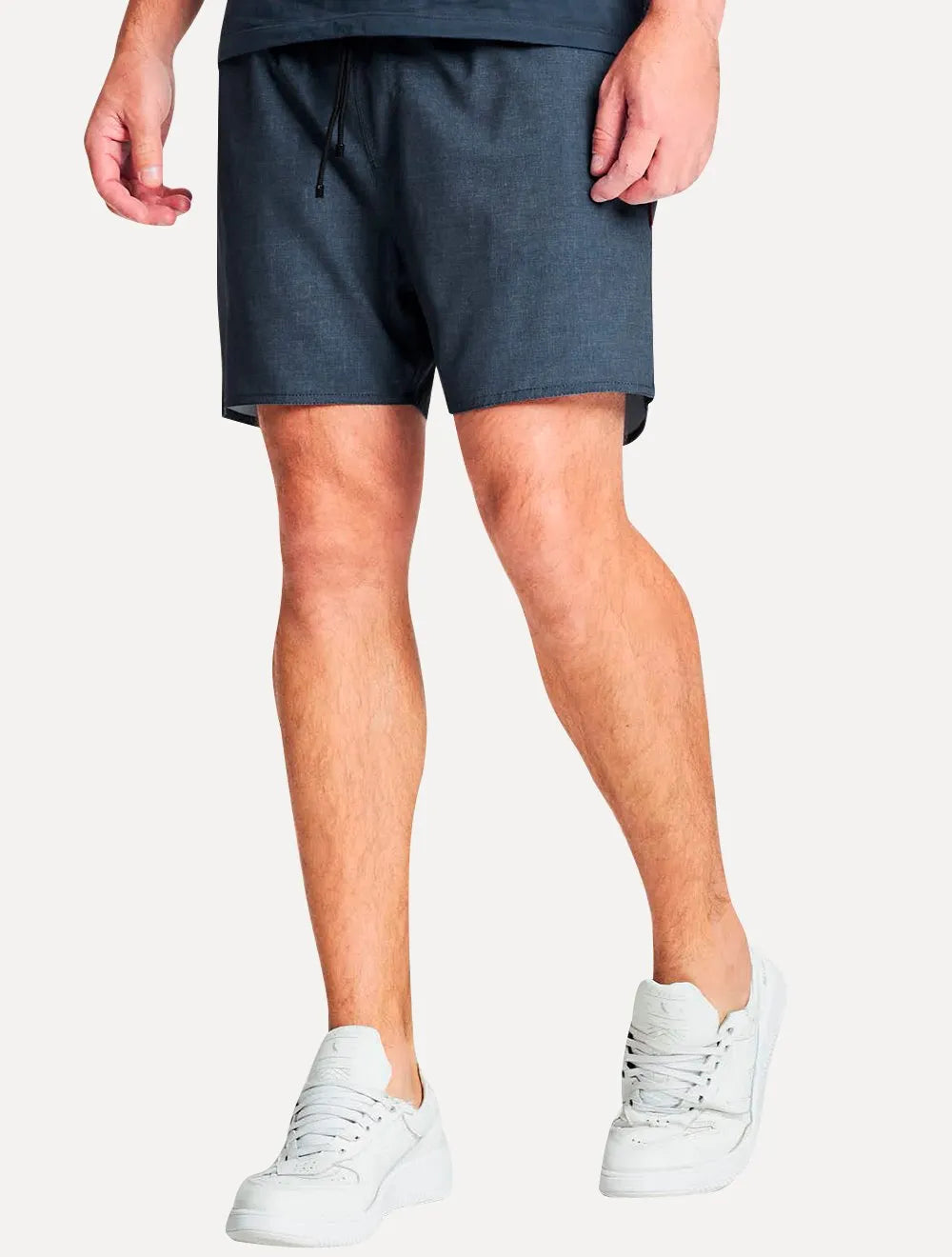 Short Reserva Masculino D'Água Beachwear Texture Azul Marinho Mescla