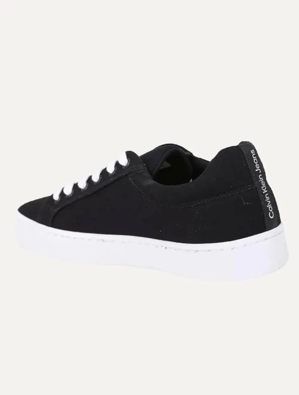 Tênis Calvin Klein Masculino Skate Lona Logo Preto