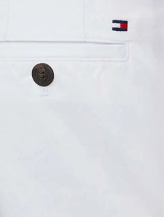 Bermuda Tommy Hilfiger Masculina de Sarja Stretch Branca