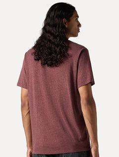 Camiseta Levis Masculina Logo Pequeno Batwing Classic Vermelha Escura