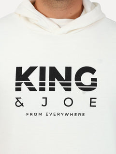 Blusão King & Joe Masculino Moletom Capuz From Everywhere Off White