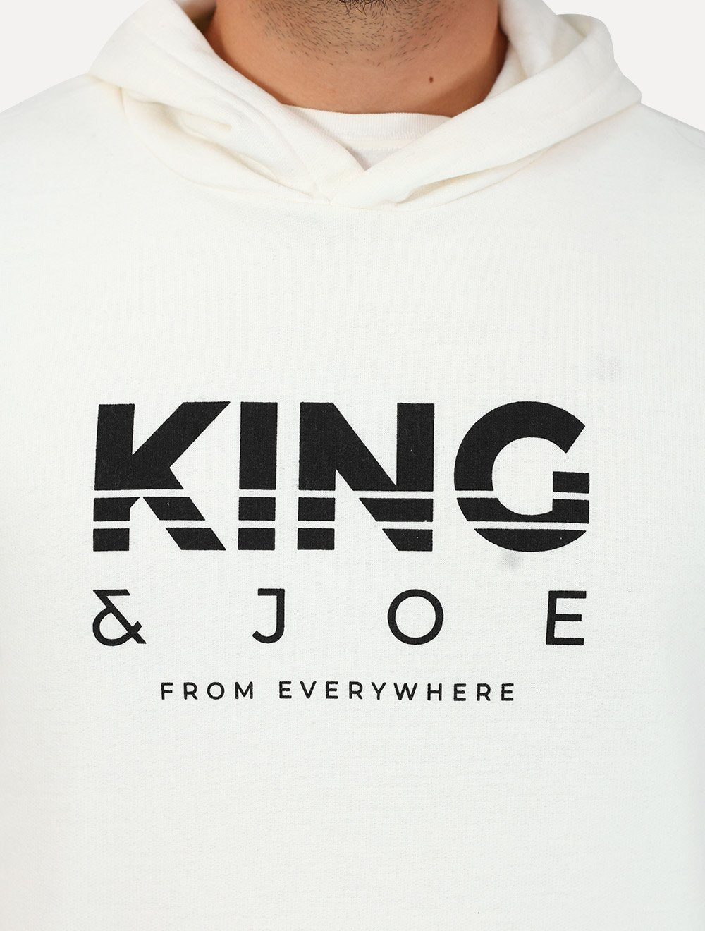 Blusão King & Joe Masculino Moletom Capuz From Everywhere Off White